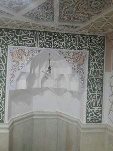 Representation of Islamic geometry in mosque design